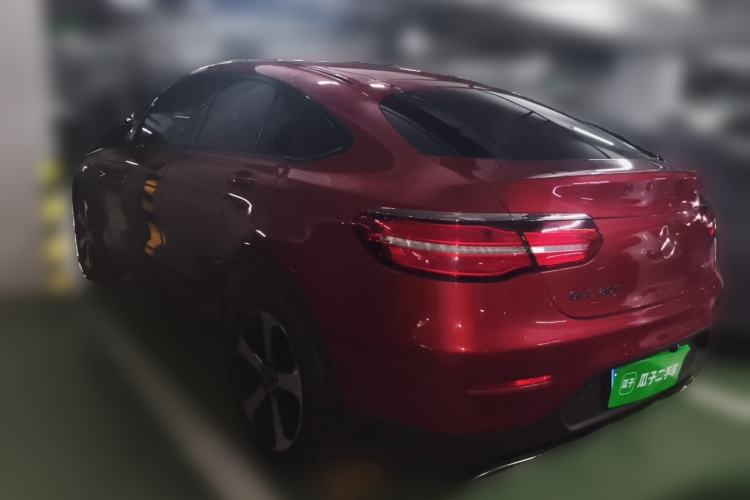 Used Mercedes-Benz GLC Coupe 2019 GLC 200 4MATIC Coupe SUV Rear Left 45 Deg