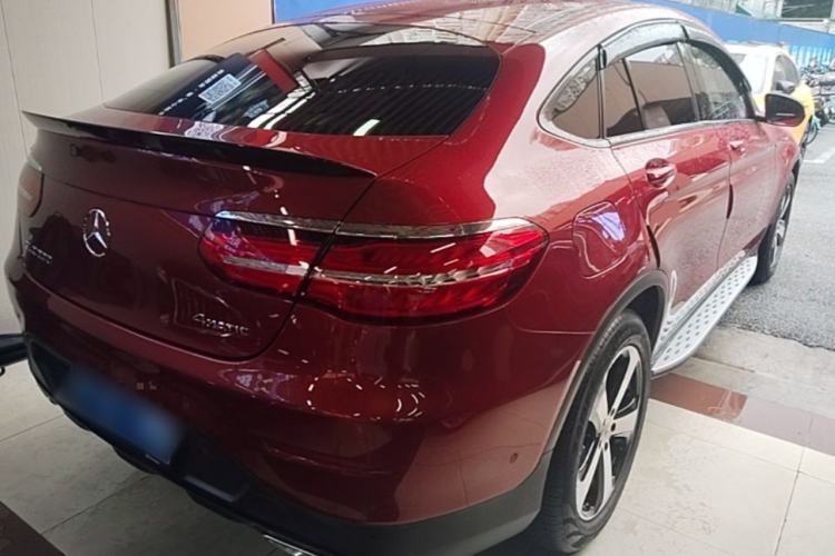 Used Mercedes-Benz GLC Coupe 2019 GLC 200 4MATIC Coupe SUV Rear Right 45 Deg