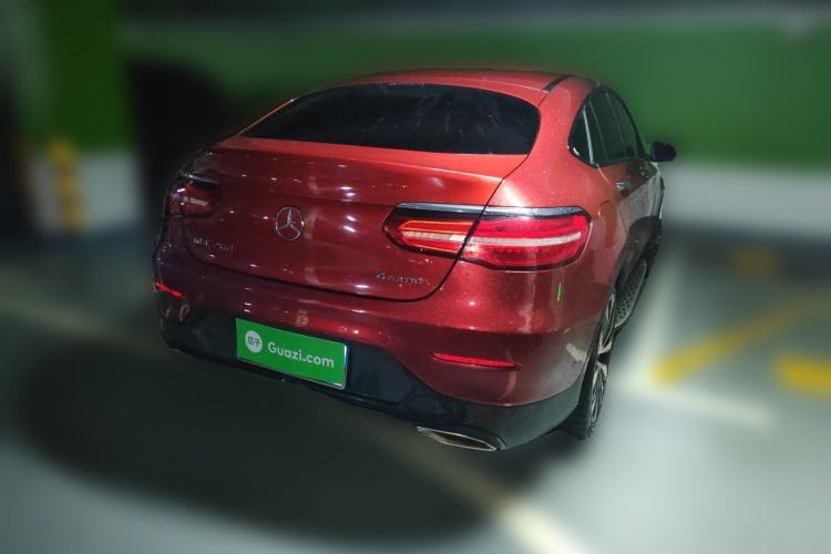 Used Mercedes-Benz GLC Coupe 2019 Facelift GLC 260 4MATIC Coupe SUV Rear Right 45 Deg