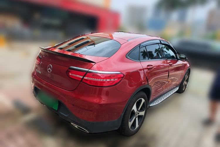 Used Mercedes-Benz GLC Coupe 2019 GLC 200 4MATIC Coupe SUV Rear Right 45 Deg