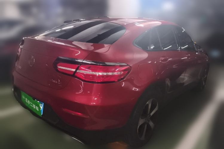 Used Mercedes-Benz GLC Coupe 2019 GLC 200 4MATIC Coupe SUV Rear Right 45 Deg