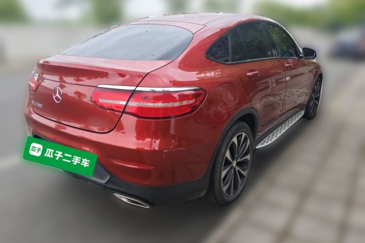 Used Mercedes-Benz GLC Coupe 2019 Facelift GLC 260 4MATIC Coupe SUV Rear Right 45 Deg
