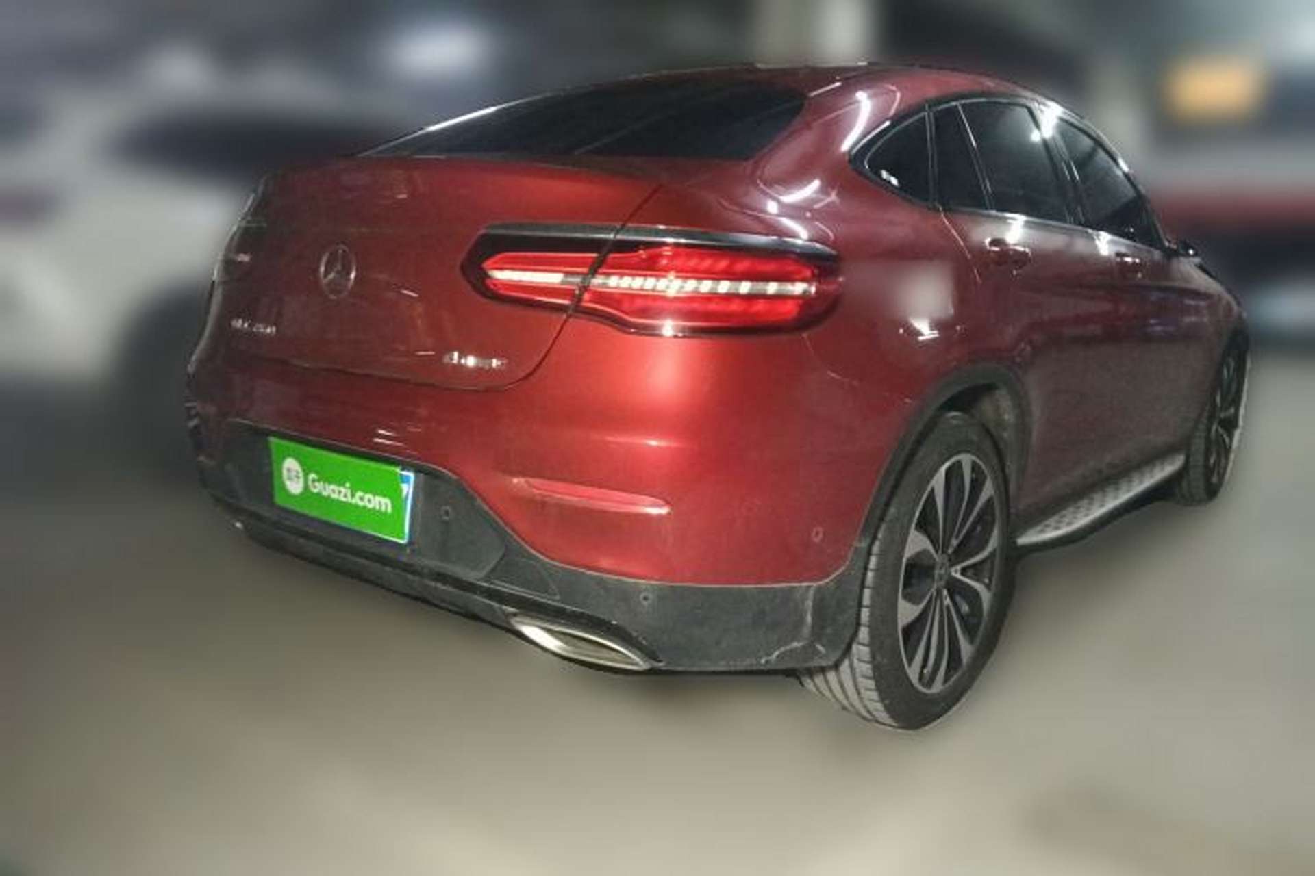 Used Mercedes-Benz GLC Coupe 2019 GLC 260 4MATIC Coupe SUV Rear Right 45 Deg