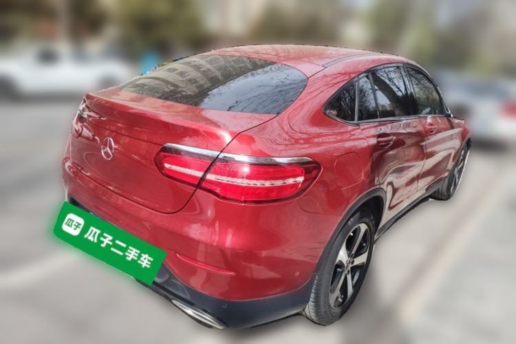 Used Mercedes-Benz GLC Coupe 2019 GLC 200 4MATIC Coupe SUV Rear Right 45 Deg