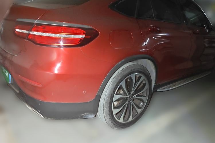 Used Mercedes-Benz GLC Coupe 2019 GLC 260 4MATIC Coupe SUV Rear Right 45 Deg