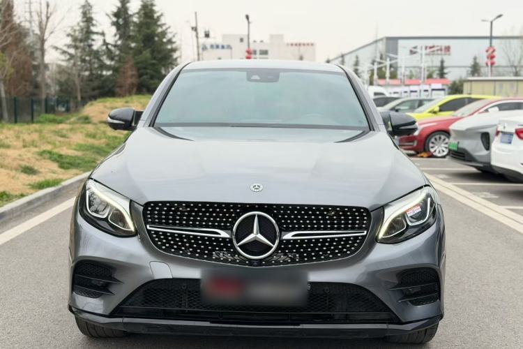 Used Mercedes-Benz GLC Coupe 2019 GLC 260 4MATIC Coupe SUV Exterior 1
