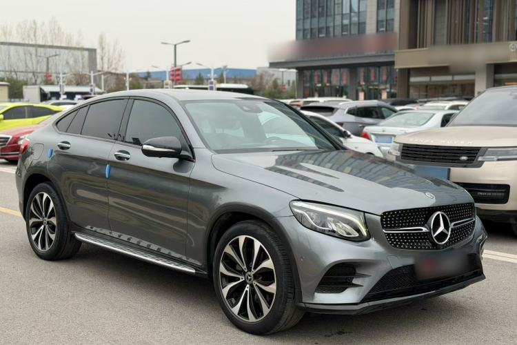 Used Mercedes-Benz GLC Coupe 2019 GLC 260 4MATIC Coupe SUV Exterior 2