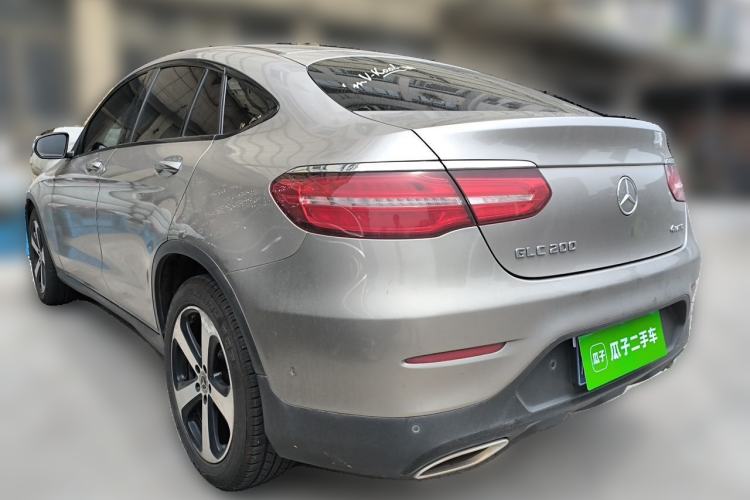 Used Mercedes-Benz GLC Coupe 2019 GLC 200 4MATIC Coupe SUV Rear Left 45 Deg