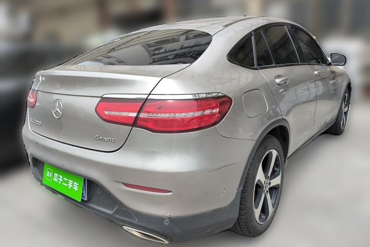 Used Mercedes-Benz GLC Coupe 2019 GLC 200 4MATIC Coupe SUV Rear Right 45 Deg