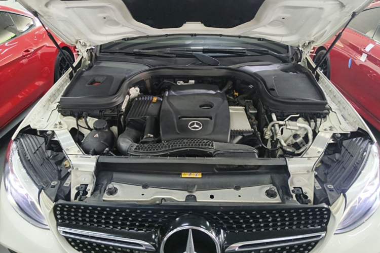 Used Mercedes-Benz GLC Coupe 2019 Facelift GLC 260 4MATIC Coupe SUV Engine Bay