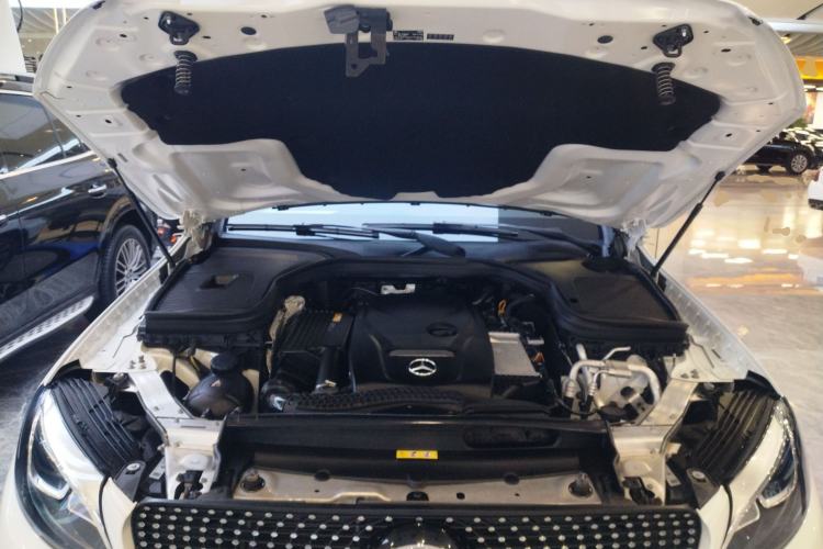 Used Mercedes-Benz GLC Coupe 2019 GLC 260 4MATIC Coupe SUV Engine Bay