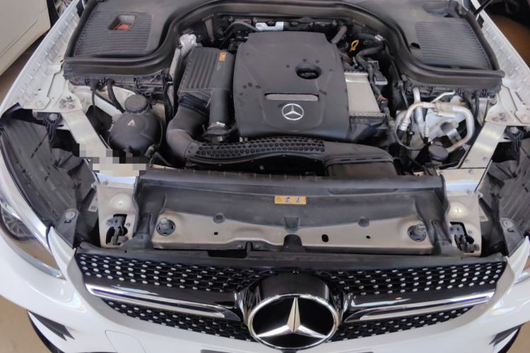 Used Mercedes-Benz GLC Coupe 2019 Facelift GLC 200 4MATIC Coupe SUV Engine Bay