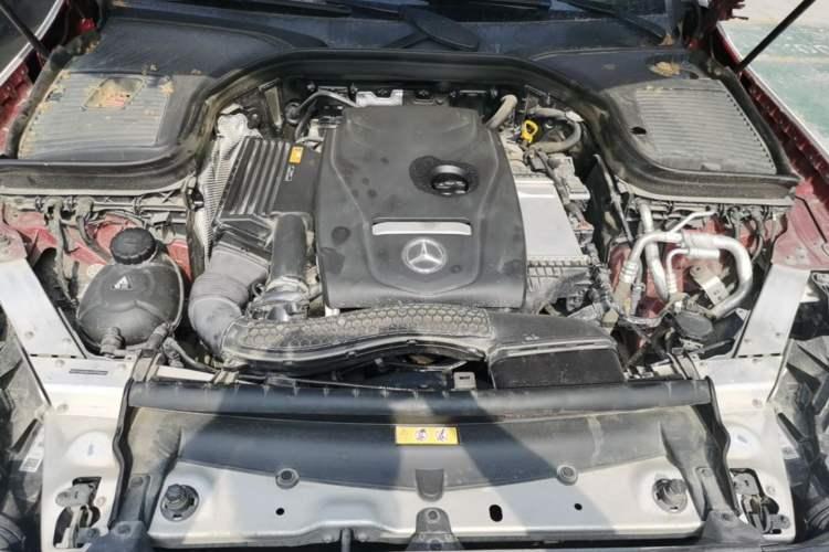 Used Mercedes-Benz GLC Coupe 2019 Facelift GLC 200 4MATIC Coupe SUV Engine Bay