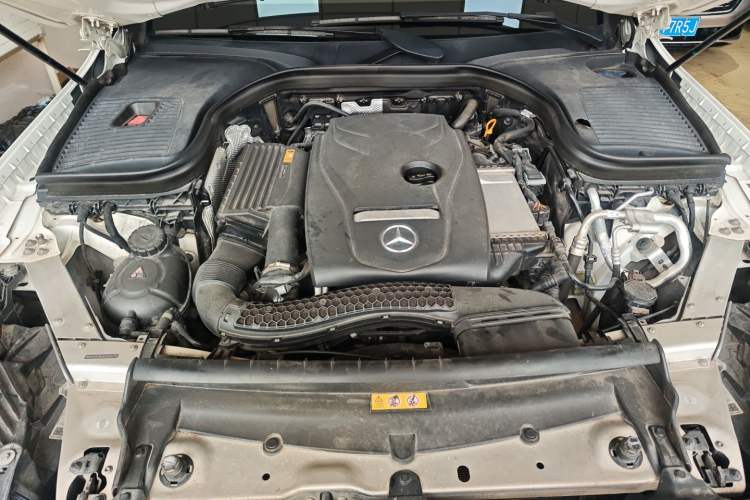Used Mercedes-Benz GLC Coupe 2019 Facelift GLC 200 4MATIC Coupe SUV Engine Bay