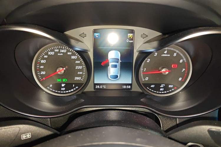 Used Mercedes-Benz GLC Coupe 2019 Facelift GLC 200 4MATIC Coupe SUV Instrument Cluster