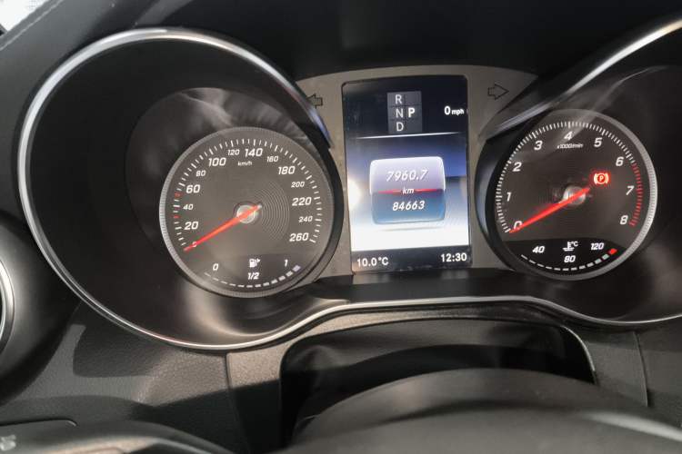 Used Mercedes-Benz GLC Coupe 2019 Facelift GLC 200 4MATIC Coupe SUV Instrument Cluster