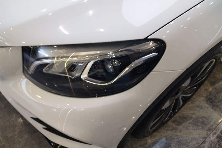 Used Mercedes-Benz GLC Coupe 2019 GLC 260 4MATIC Coupe SUV Left Front Headlight