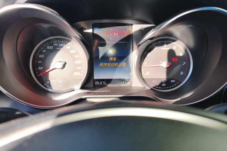 Used Mercedes-Benz GLC Coupe 2019 GLC 260 4MATIC Coupe SUV Odometer Close Up