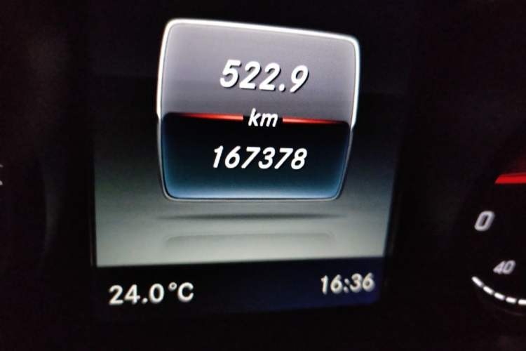 Used Mercedes-Benz GLC Coupe 2019 GLC 200 4MATIC Coupe SUV Odometer Close Up