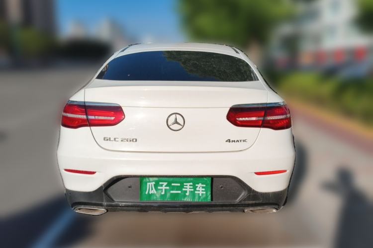 Used Mercedes-Benz GLC Coupe 2019 GLC 260 4MATIC Coupe SUV Rear