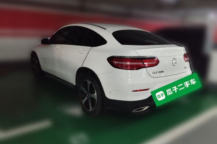 Used Mercedes-Benz GLC Coupe 2019 GLC 200 4MATIC Coupe SUV Rear Left 45 Deg