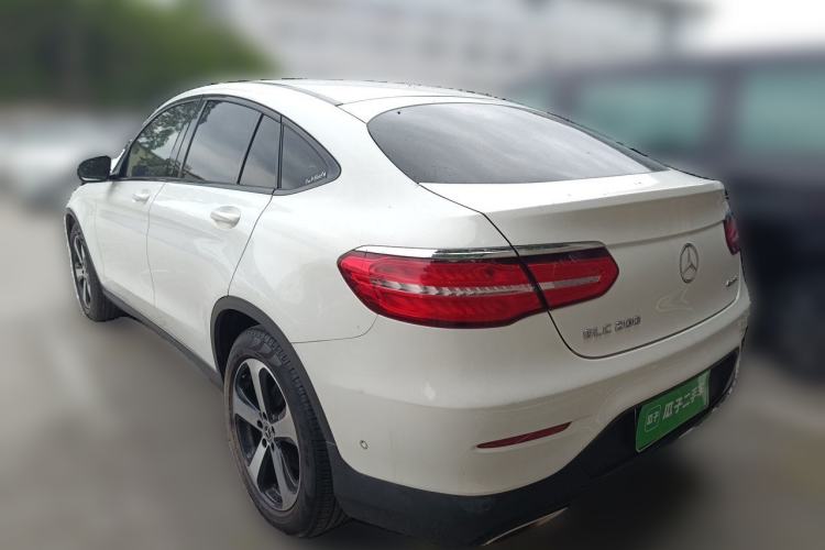 Used Mercedes-Benz GLC Coupe 2019 Facelift GLC 200 4MATIC Coupe SUV Rear Left 45 Deg