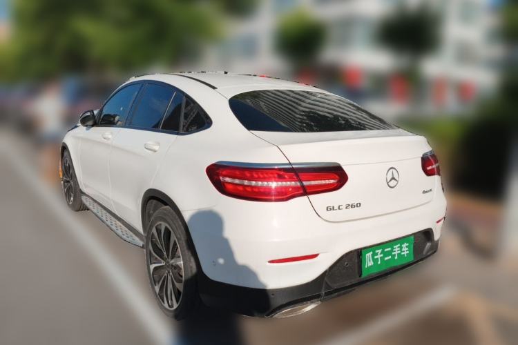 Used Mercedes-Benz GLC Coupe 2019 GLC 260 4MATIC Coupe SUV Rear Left 45 Deg