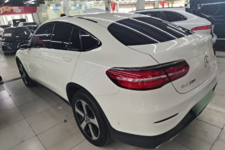 Used Mercedes-Benz GLC Coupe 2019 GLC 200 4MATIC Coupe SUV Rear Left 45 Deg