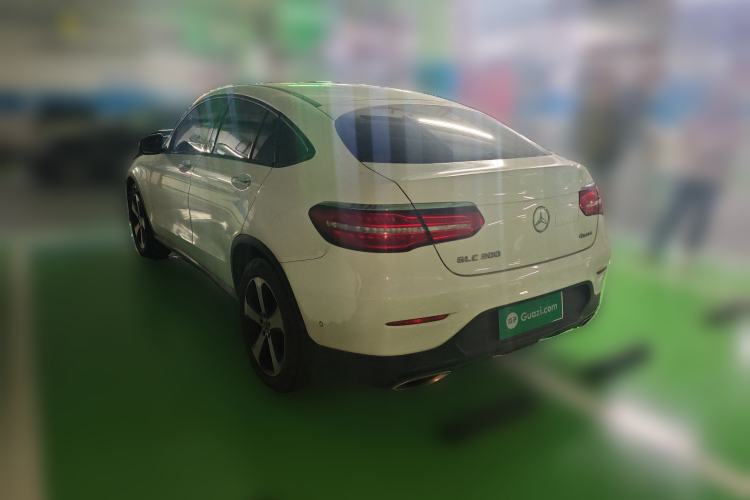 Used Mercedes-Benz GLC Coupe 2019 GLC 200 4MATIC Coupe SUV Rear Left 45 Deg