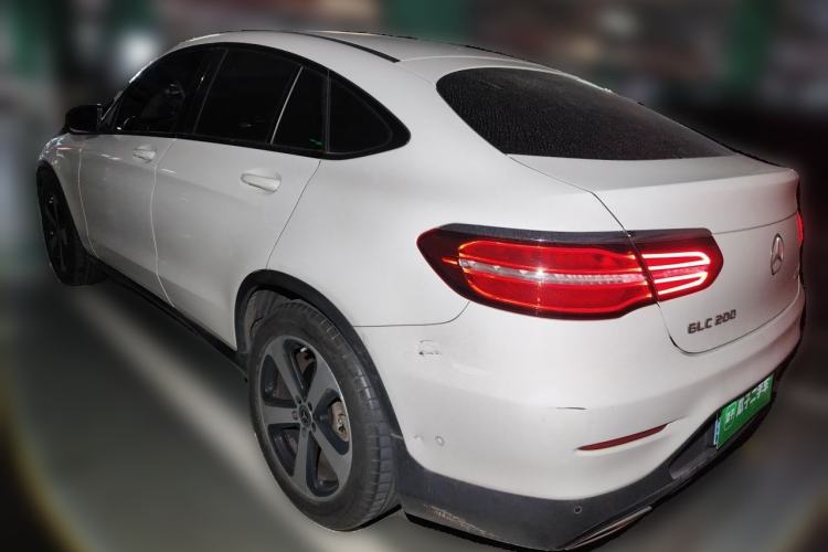 Used Mercedes-Benz GLC Coupe 2019 GLC 200 4MATIC Coupe SUV Rear Left 45 Deg
