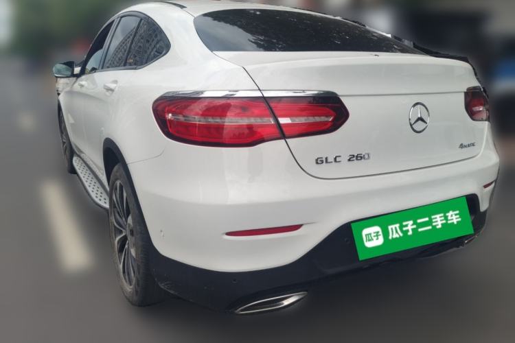 Used Mercedes-Benz GLC Coupe 2019 GLC 260 4MATIC Coupe SUV Rear Left 45 Deg