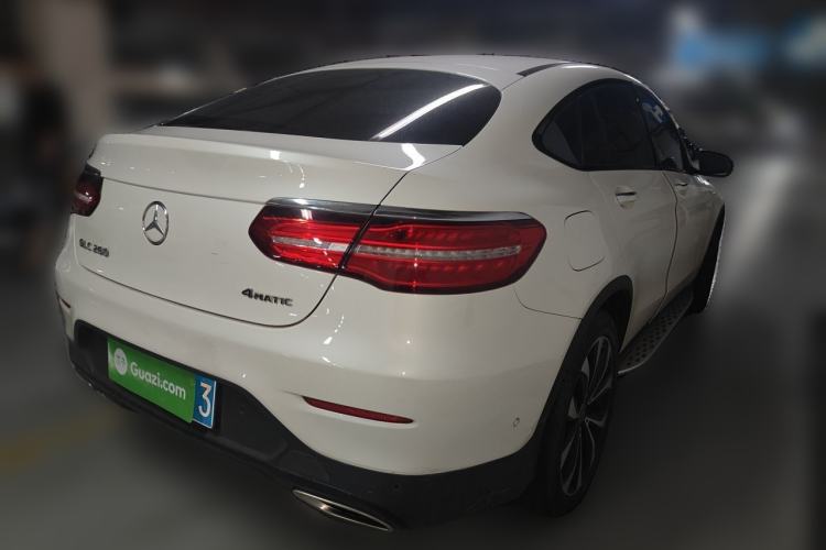 Used Mercedes-Benz GLC Coupe 2019 Facelift GLC 260 4MATIC Coupe SUV Rear Right 45 Deg