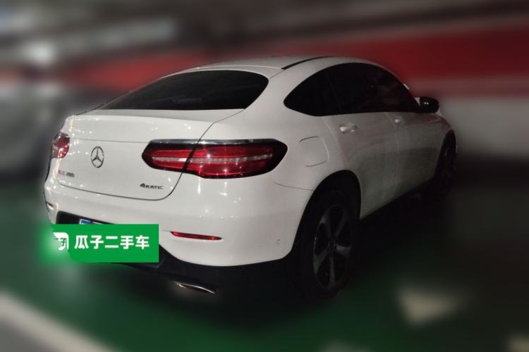 Used Mercedes-Benz GLC Coupe 2019 GLC 200 4MATIC Coupe SUV Rear Right 45 Deg