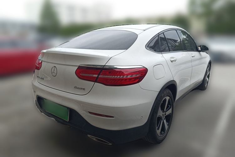 Used Mercedes-Benz GLC Coupe 2019 Facelift GLC 200 4MATIC Coupe SUV Rear Right 45 Deg