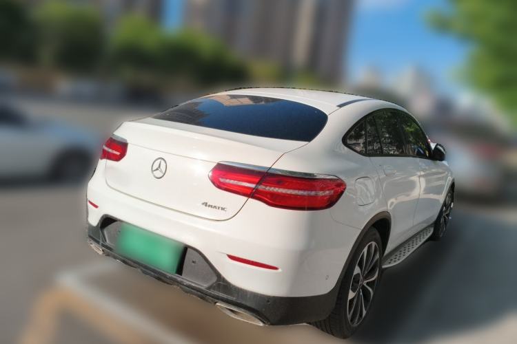 Used Mercedes-Benz GLC Coupe 2019 GLC 260 4MATIC Coupe SUV Rear Right 45 Deg