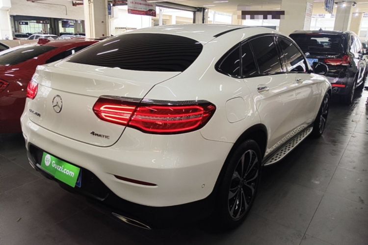 Used Mercedes-Benz GLC Coupe 2019 Facelift GLC 260 4MATIC Coupe SUV Rear Right 45 Deg
