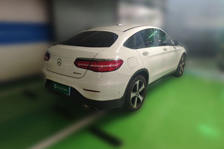 Used Mercedes-Benz GLC Coupe 2019 GLC 200 4MATIC Coupe SUV Rear Right 45 Deg