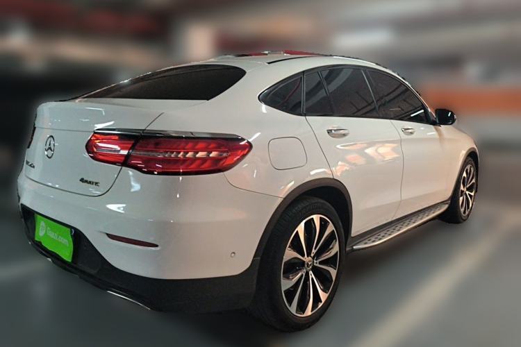 Used Mercedes-Benz GLC Coupe 2019 Facelift GLC 260 4MATIC Coupe SUV Rear Right 45 Deg