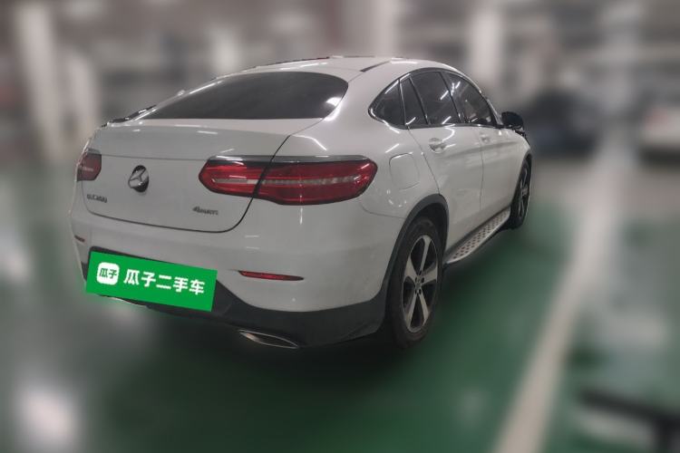 Used Mercedes-Benz GLC Coupe 2019 GLC 200 4MATIC Coupe SUV Rear Right 45 Deg