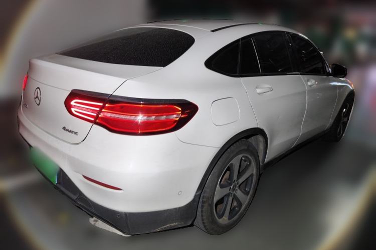 Used Mercedes-Benz GLC Coupe 2019 GLC 200 4MATIC Coupe SUV Rear Right 45 Deg