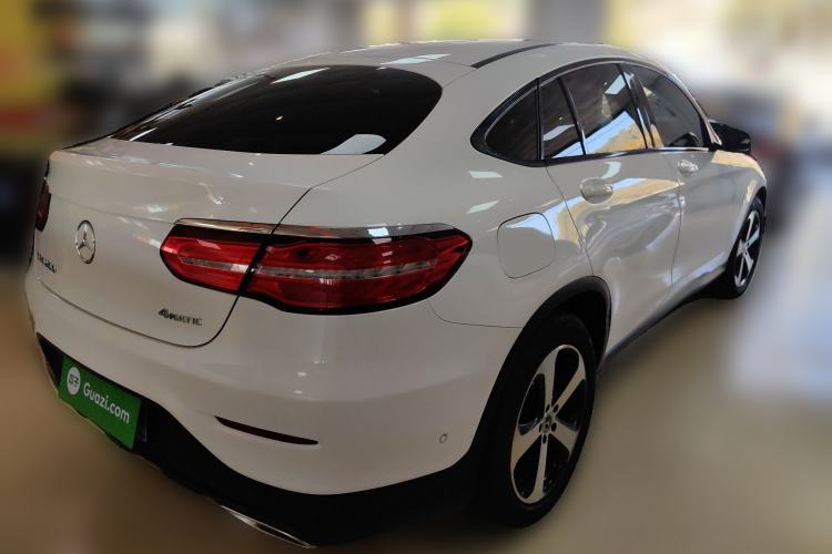 Used Mercedes-Benz GLC Coupe 2019 Facelift GLC 200 4MATIC Coupe SUV Rear Right 45 Deg