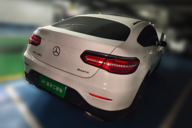 Used Mercedes-Benz GLC Coupe 2019 GLC 200 4MATIC Coupe SUV Rear Right 45 Deg