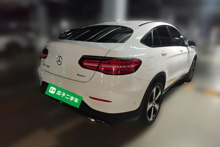 Used Mercedes-Benz GLC Coupe 2019 Facelift GLC 200 4MATIC Coupe SUV Rear Right 45 Deg