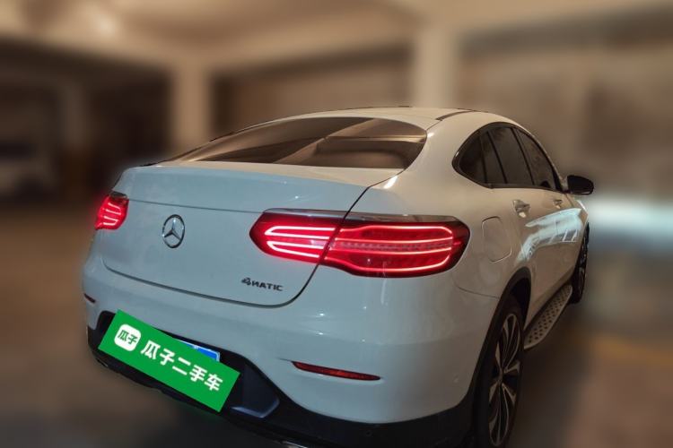 Used Mercedes-Benz GLC Coupe 2019 GLC 260 4MATIC Coupe SUV Rear Right 45 Deg