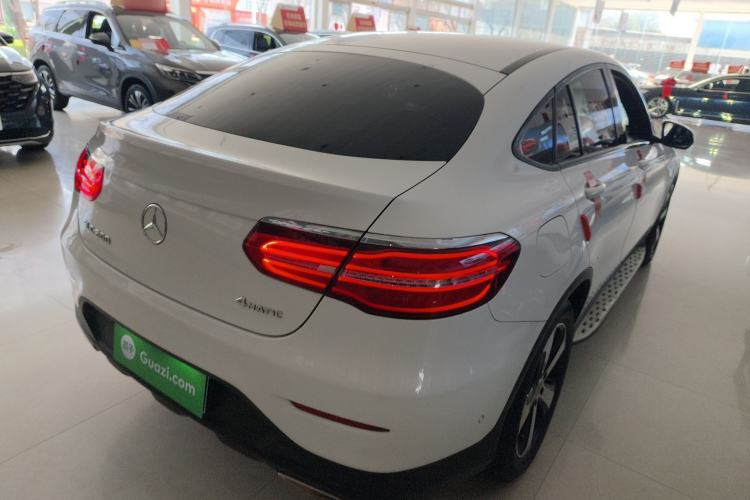 Used Mercedes-Benz GLC Coupe 2019 GLC 200 4MATIC Coupe SUV Rear Right 45 Deg
