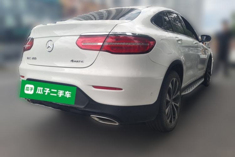 Used Mercedes-Benz GLC Coupe 2019 GLC 260 4MATIC Coupe SUV Rear Right 45 Deg