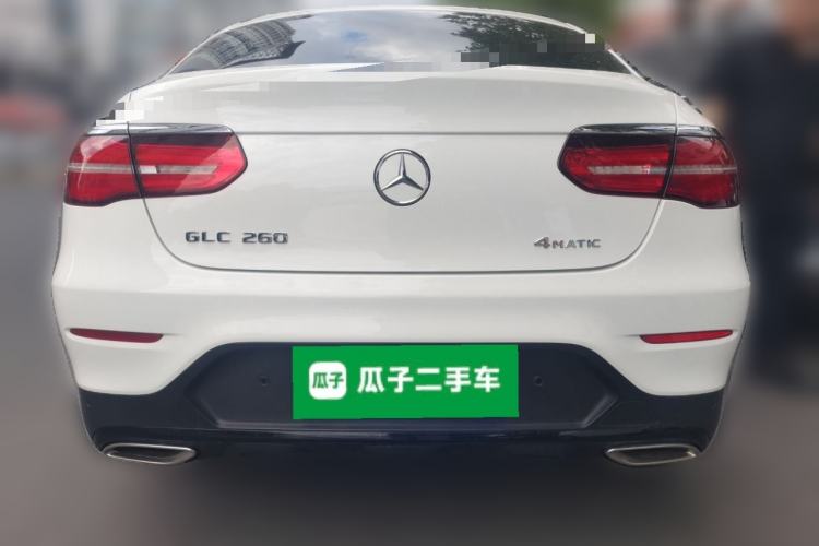 Used Mercedes-Benz GLC Coupe 2019 GLC 260 4MATIC Coupe SUV Rear