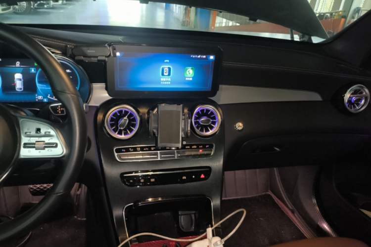 Used Mercedes-Benz GLC Coupe 2020 GLC 260 4MATIC Coupe SUV Audio And AC Panel