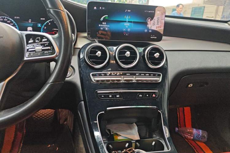 Used Mercedes-Benz GLC Coupe 2020 GLC 260 4MATIC Coupe SUV Audio And AC Panel