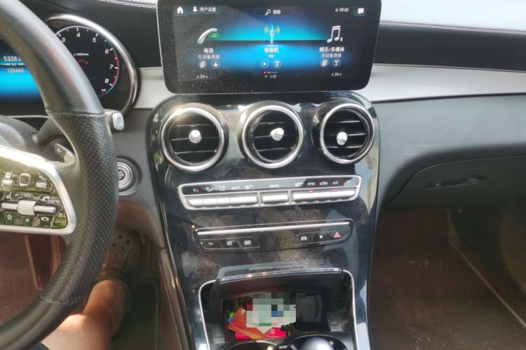 Used Mercedes-Benz GLC Coupe 2020 GLC 260 4MATIC Coupe SUV Audio And AC Panel
